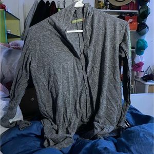 Grey cardigan